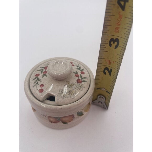 Wedgwood Oven-To-Table Floral Design Mustard Pot - Made In England - 2" wide 1.5 - Picture 8 of 8